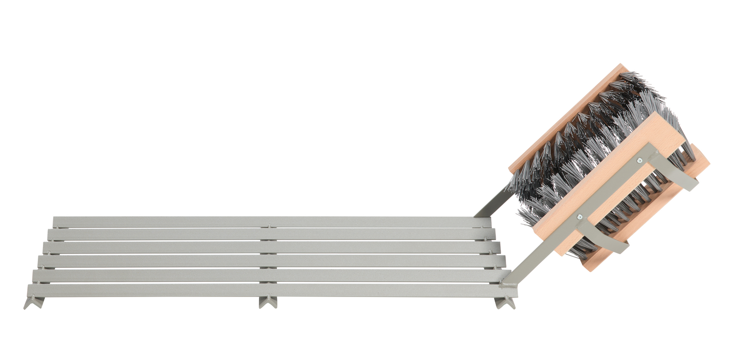 Rappuralli FXA 3-harjaa 75x30cm harmaa