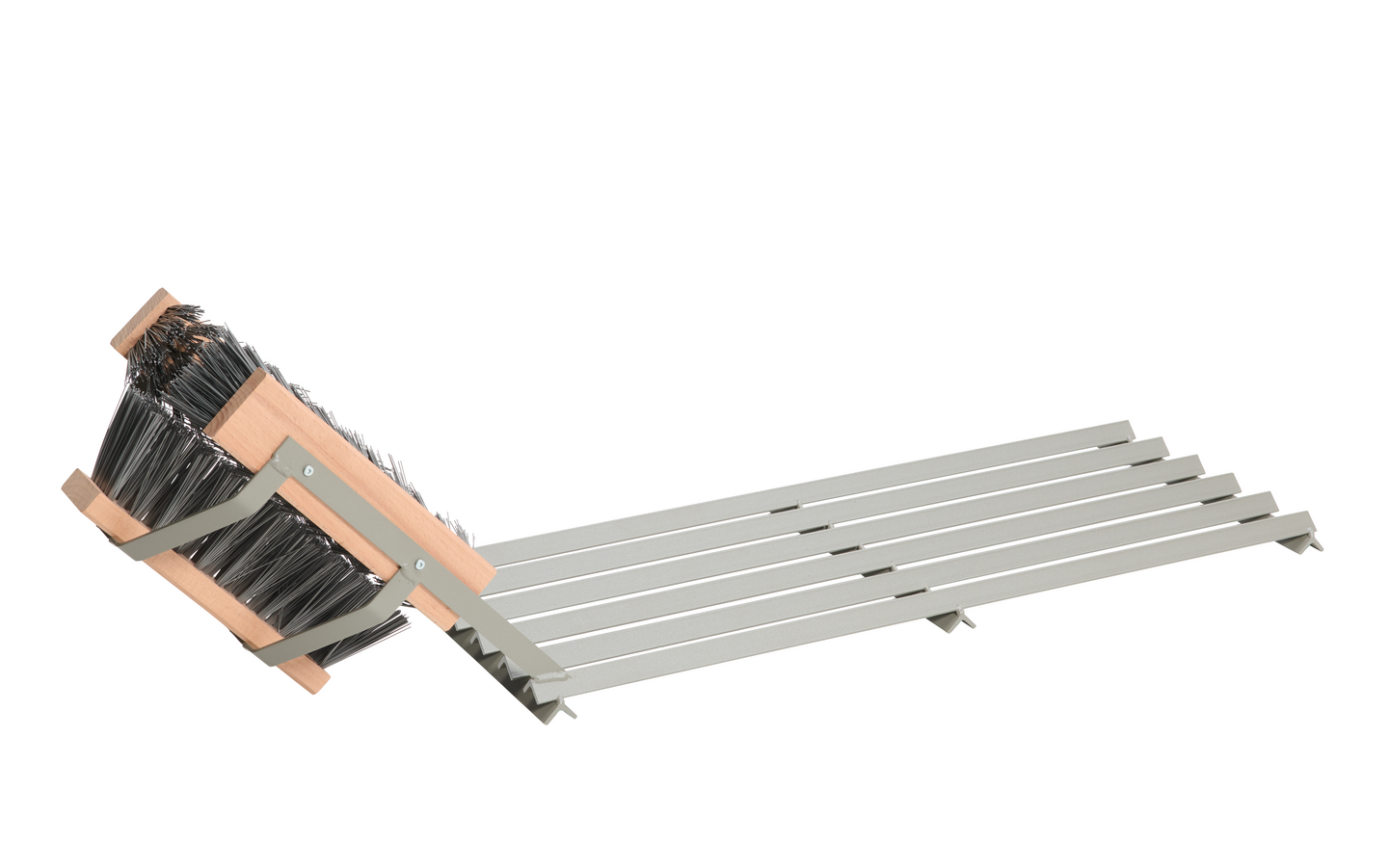 Rappuralli FXA 3-harjaa 75x30cm harmaa