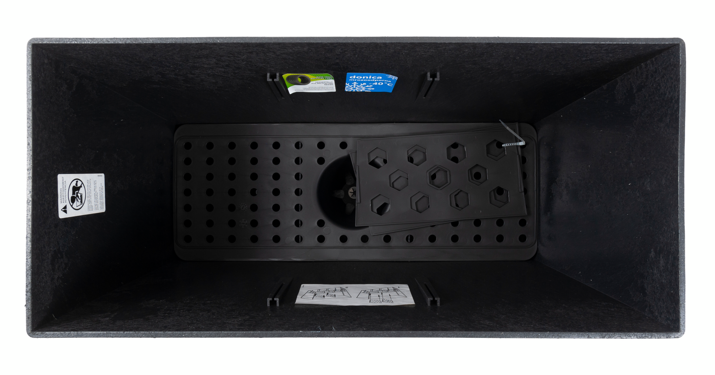 Ruukku Multy Home Sonata trough 50cm musta