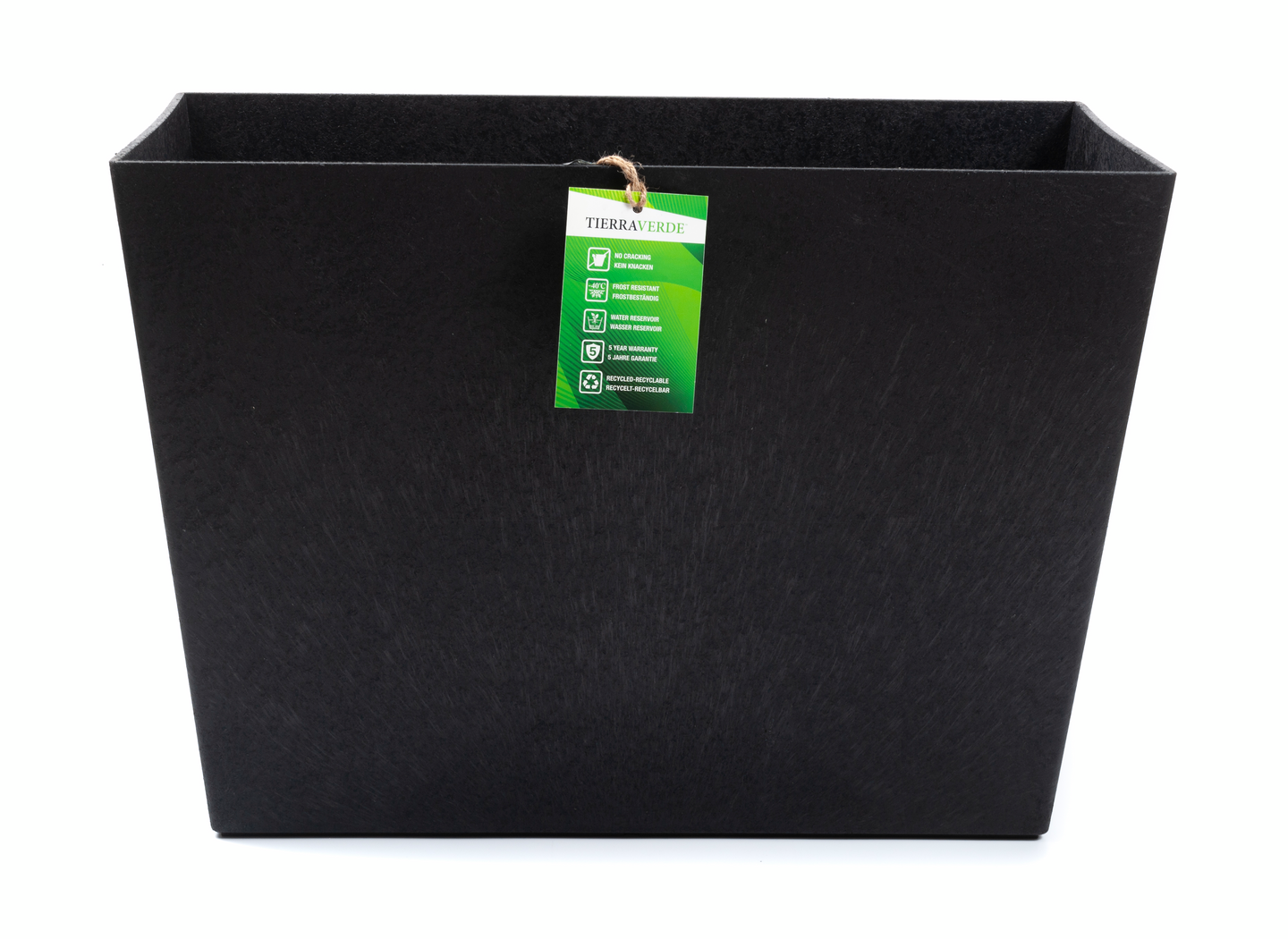 Ruukku Multy Home Sonata trough 50cm musta