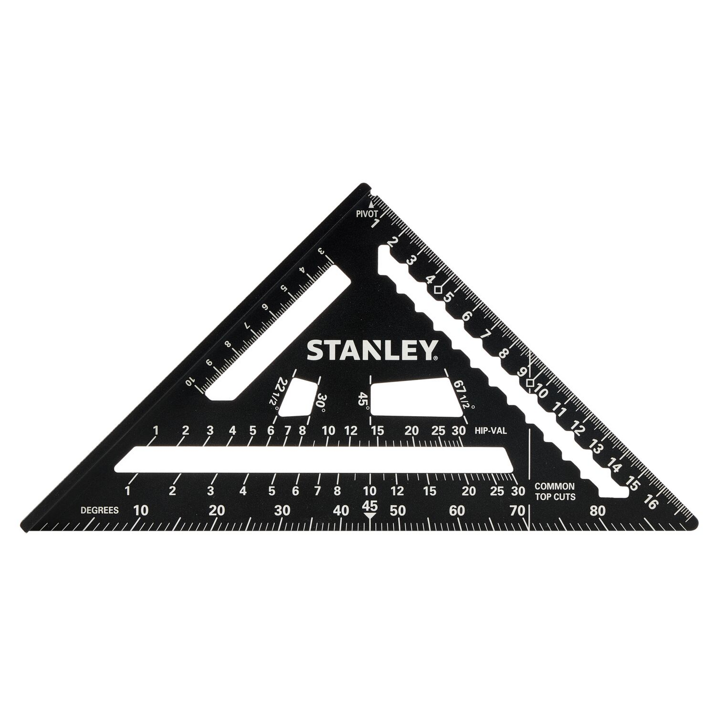 Suorakulma Stanley alumiininen 180mm
