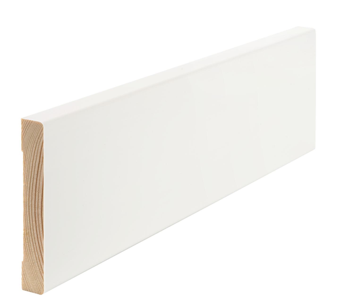 Dørsett karm rund furu 12x058 hvit