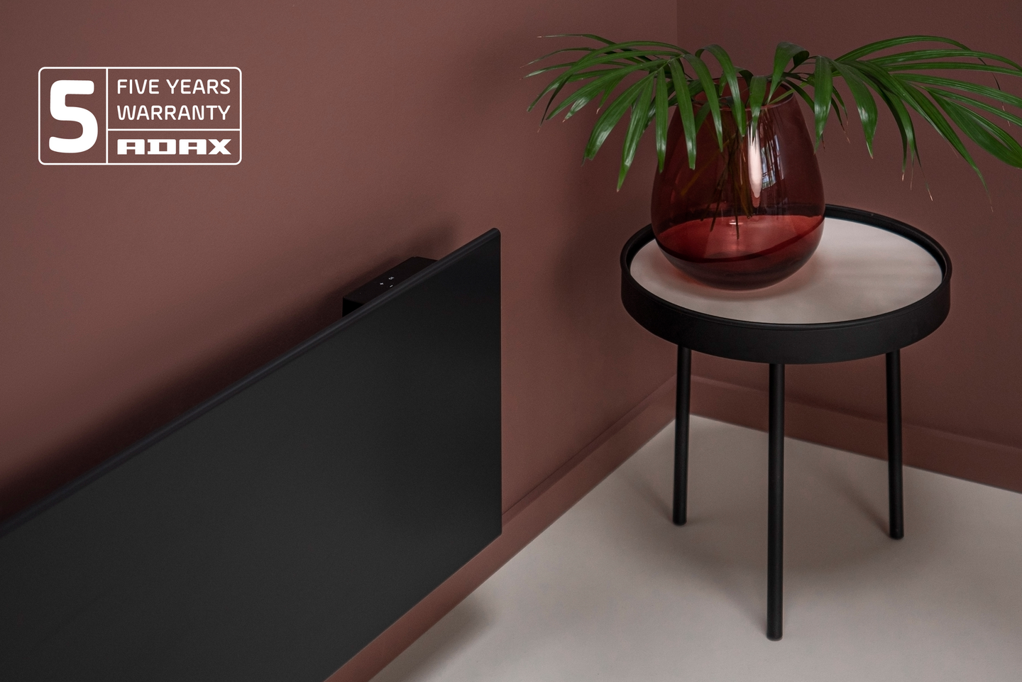 OVN PANEL WIFI 1200W ADAX NEO SORT