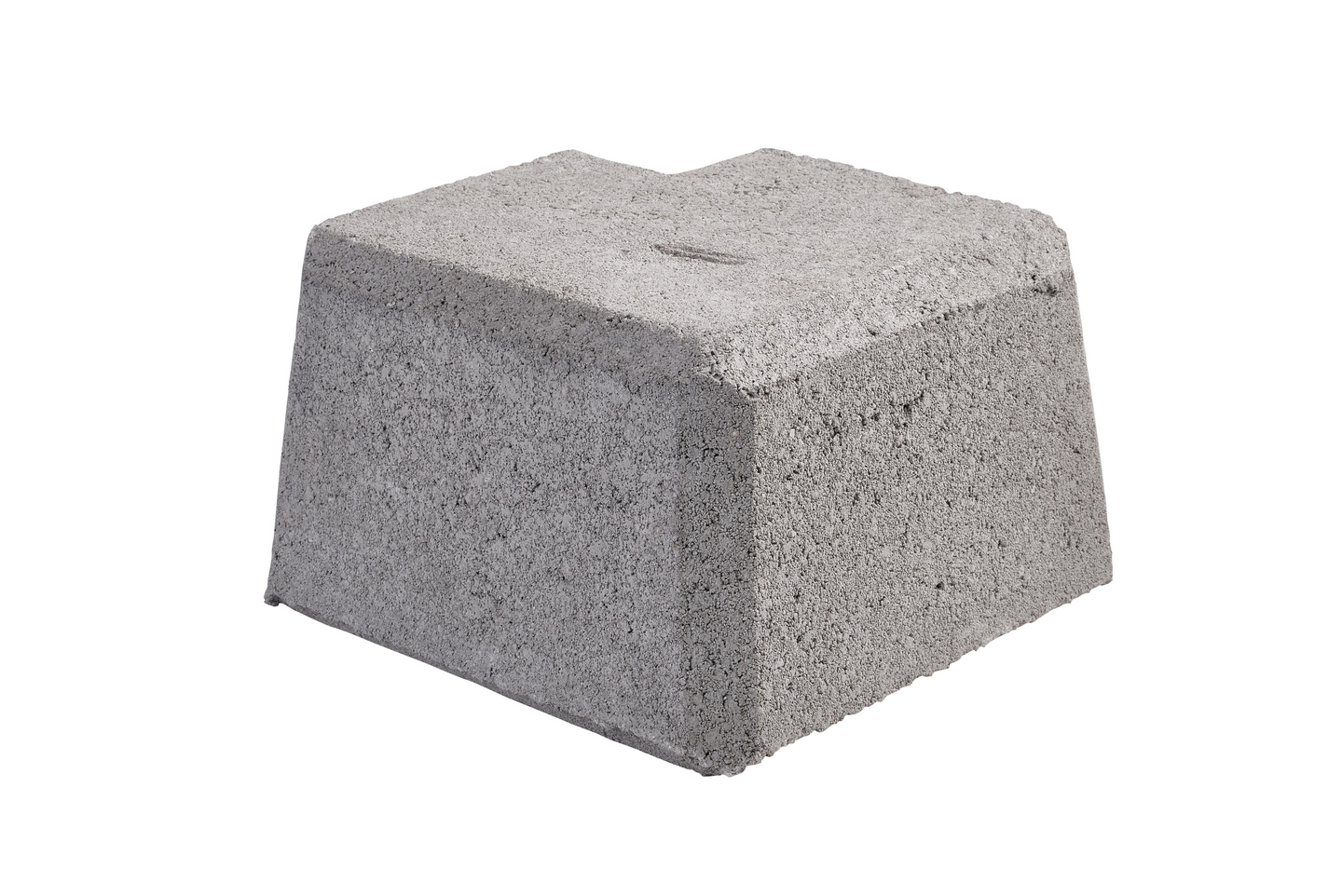 STØTTEMUR MINI GRÅ HJØRNE 1