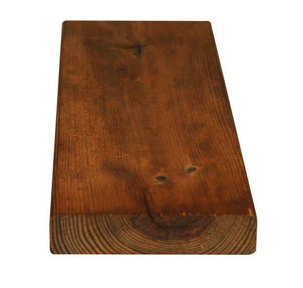 Terrassebord 21x095 Furu Royalimpregnert Brun - Alvdal Royal