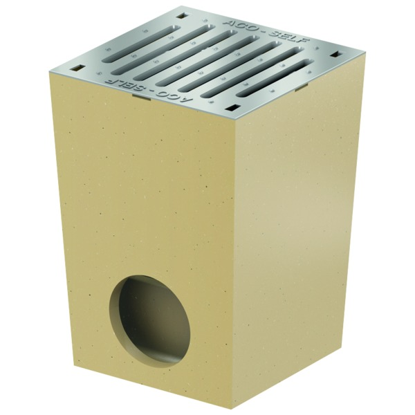 PUNKTAVLØP M/GALV SPALTERIST