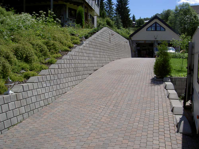 Støttemur mini 1/1 grå - Asak