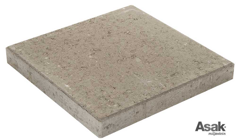 Helle grå 40x40x5 - Asak