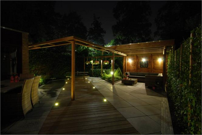 UTELAMPE ALUMINIUM SCOPE 12V/4,5W CHARCOL