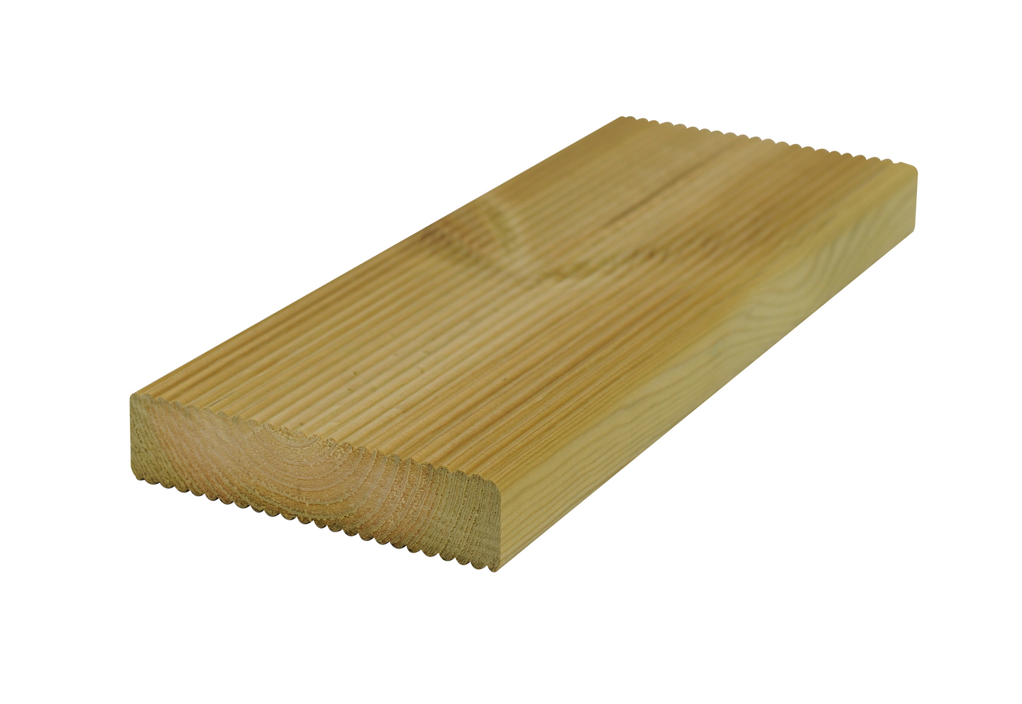 Terrassebord Perlerillet 28x120 Furu Cu Impregnert