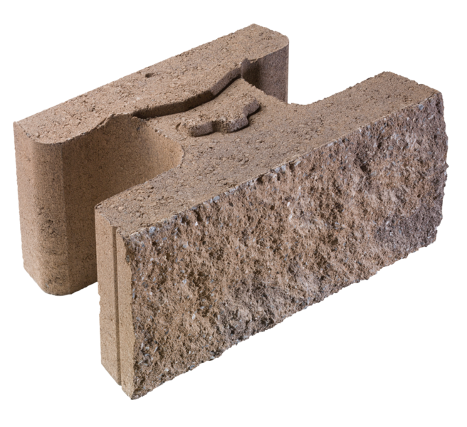 MUR VERTICA NORMALSTEIN NATUR