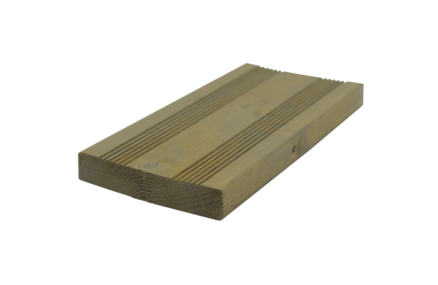 Terrassebord A Rillet 28x145 Furu Royalimpregnert Fjellgrå - Alvdal Royal