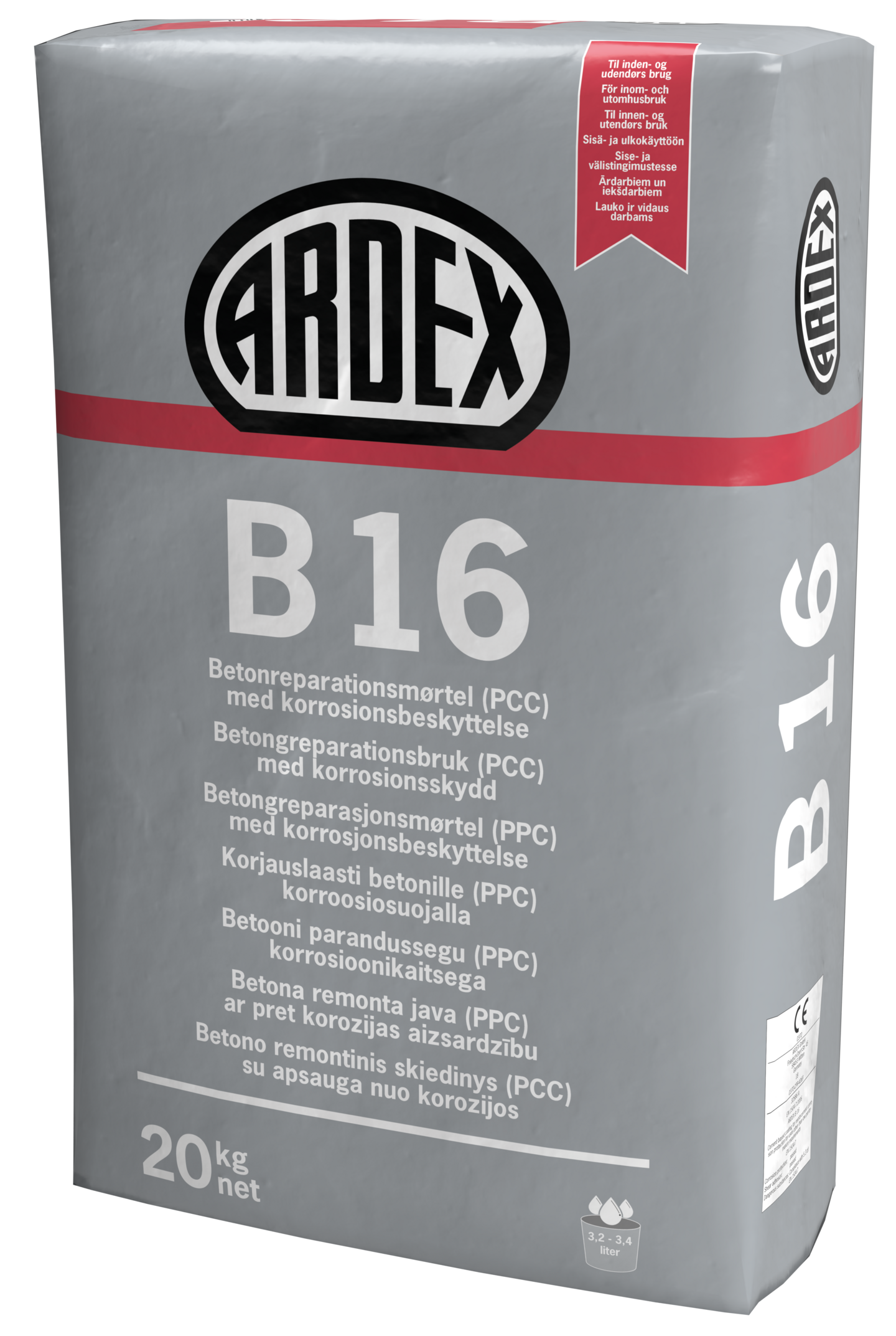 Korroosiosuojalaasti ARDEX B 16 20kg