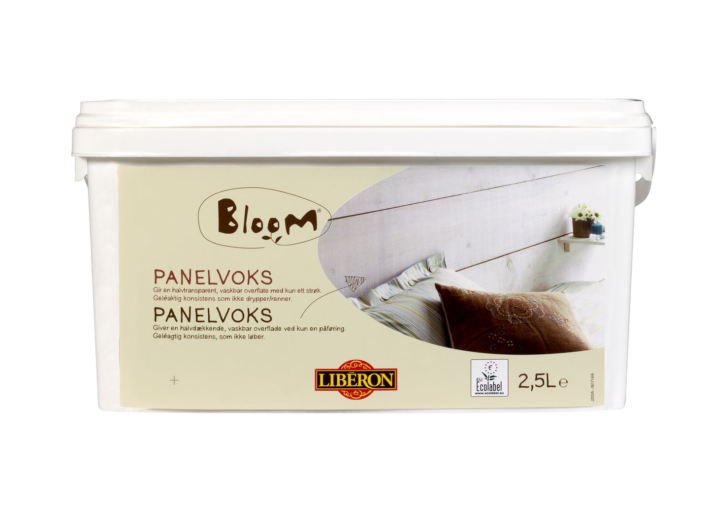 BLOOM PANELVOKS HVIT 2,5 LTR