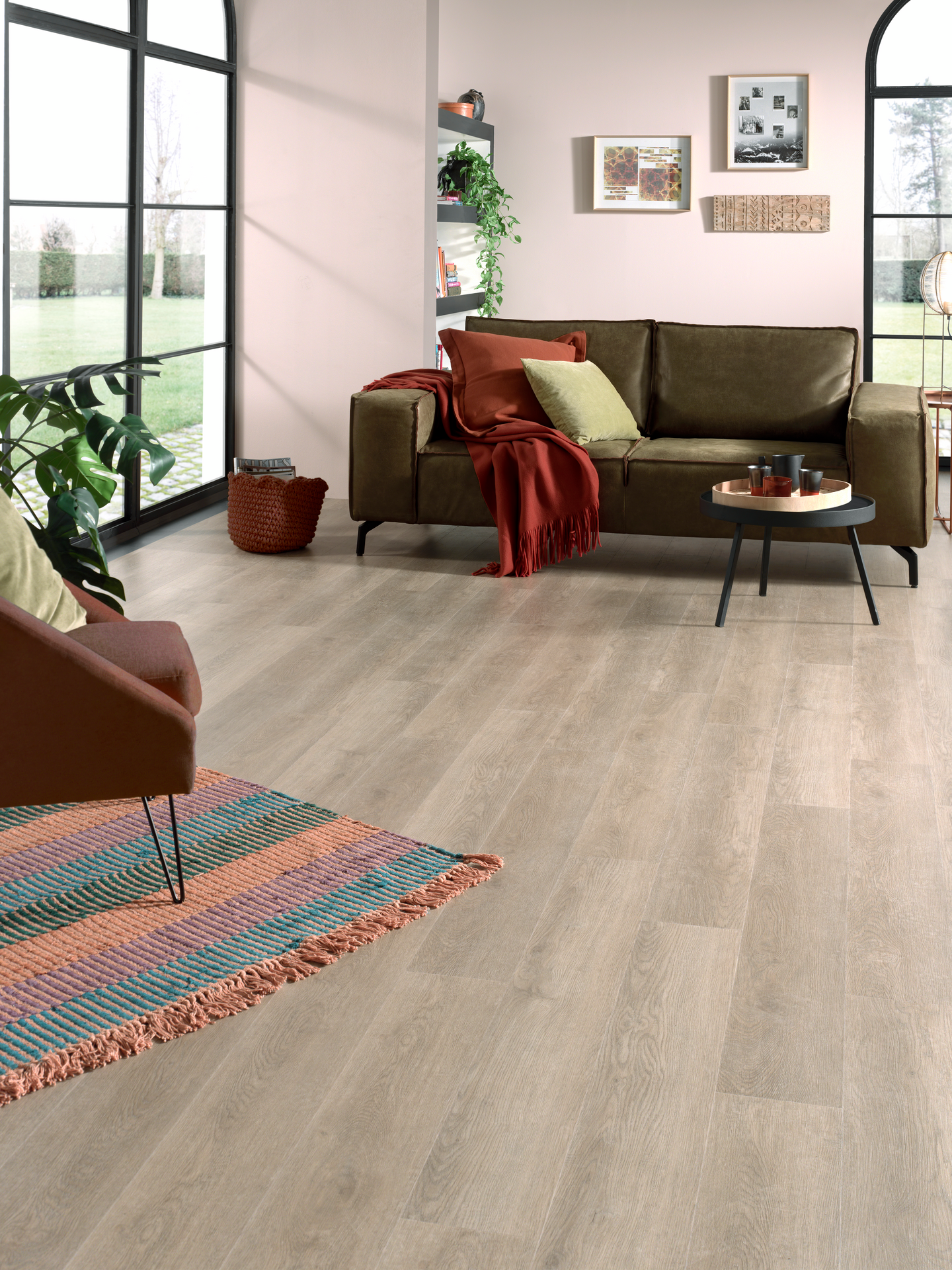 Vinyylilankku Ivalo Oat iva-2696 2,348m²