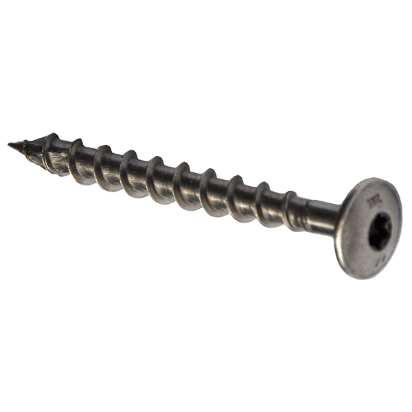 GLASSREKKVERK SKRUER TRE A2 8X80MM