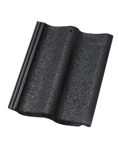 Takstein Arktis sort normalstein - Zanda