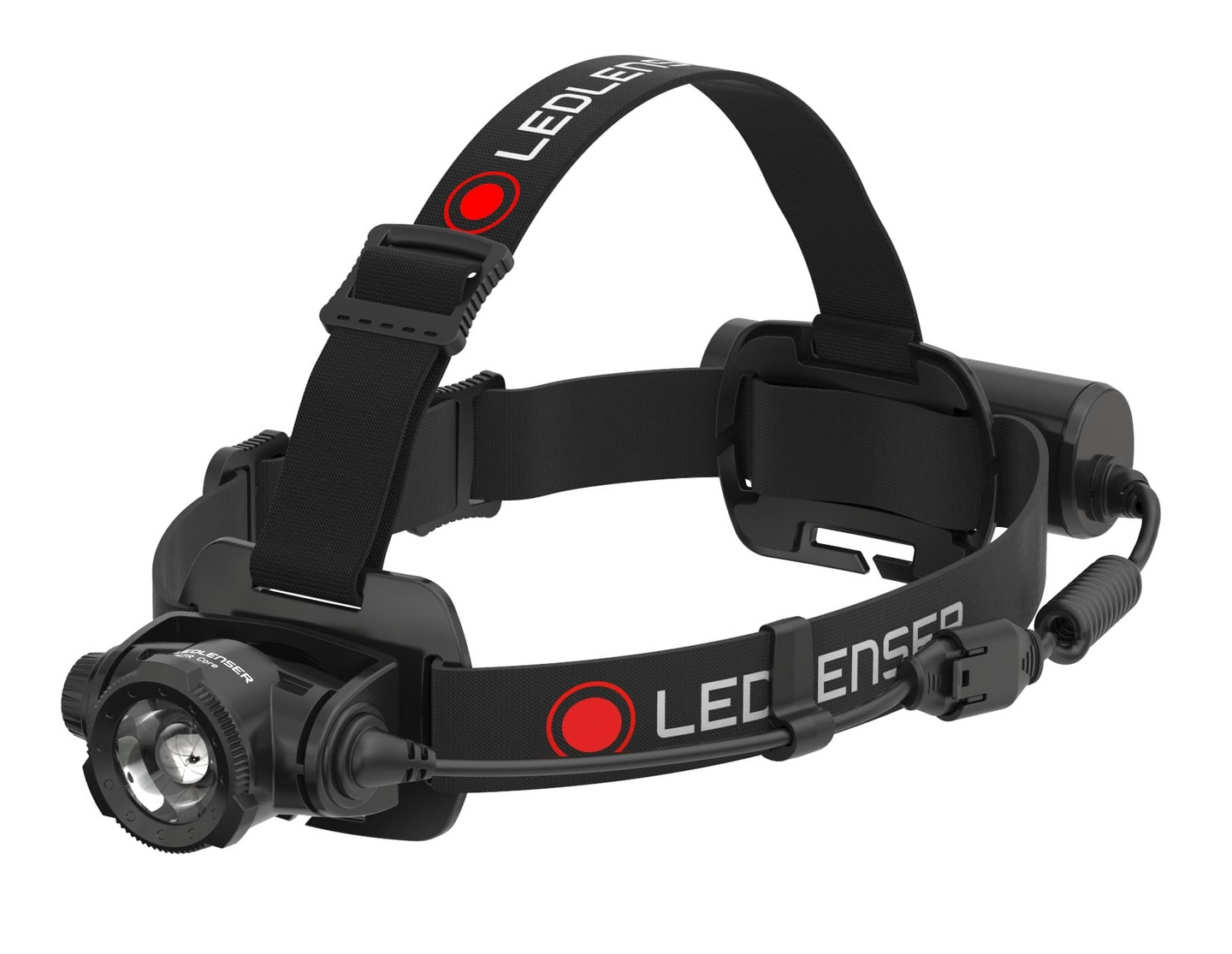 Otsalamppu Ledlenser H7R Core musta 1000lm ladattava