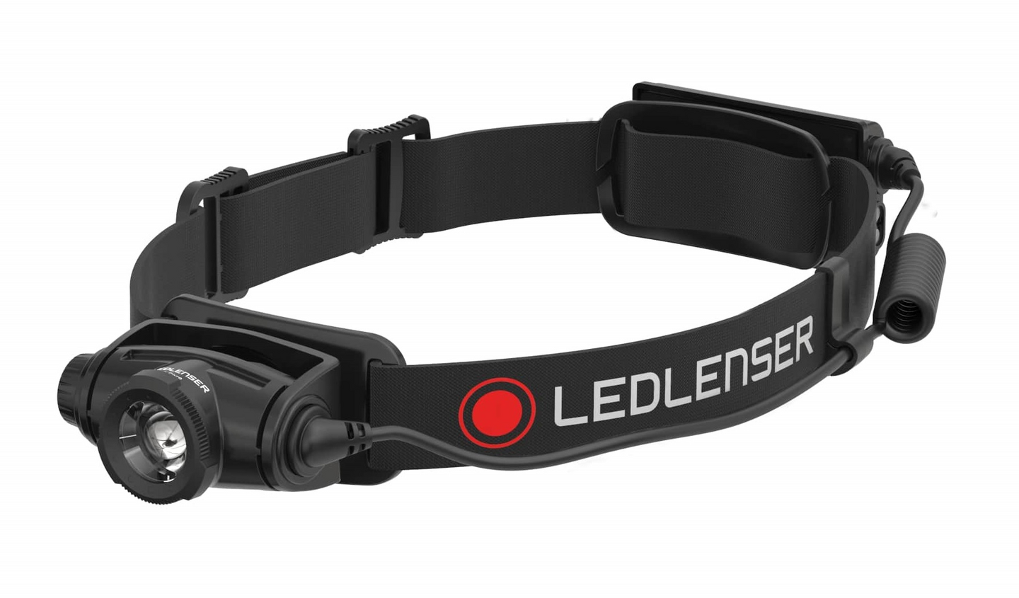 Otsalamppu Ledlenser H5R Core musta 500lm ladattava