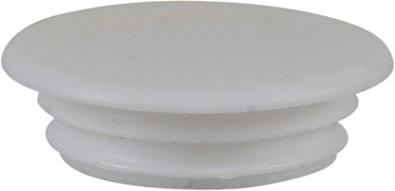 PLASTLOKK 14/19MM HVIT A-200