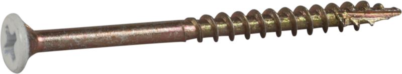 LISTESKRUE SH HVIT 3,4X45 GUL A-250