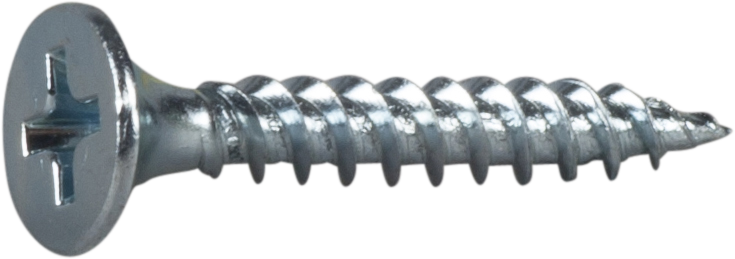 GIPSSKRUE STÅL INV  3,5X25 FZB -250