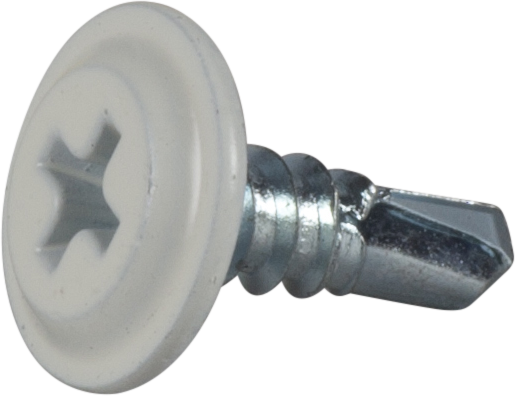 MONTASJESKRUE HVIT 4,2X13 FZB-250