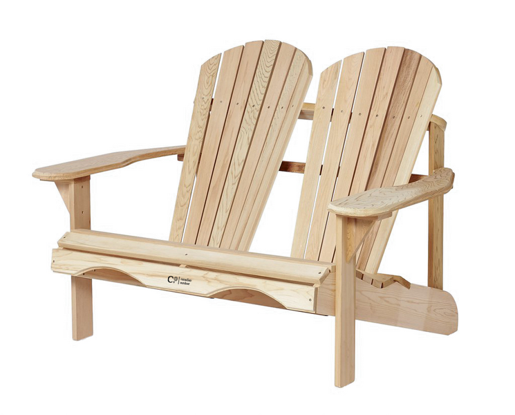 Kahdenistuttava tuoli Espegard Classic Adirondack setripuu LV