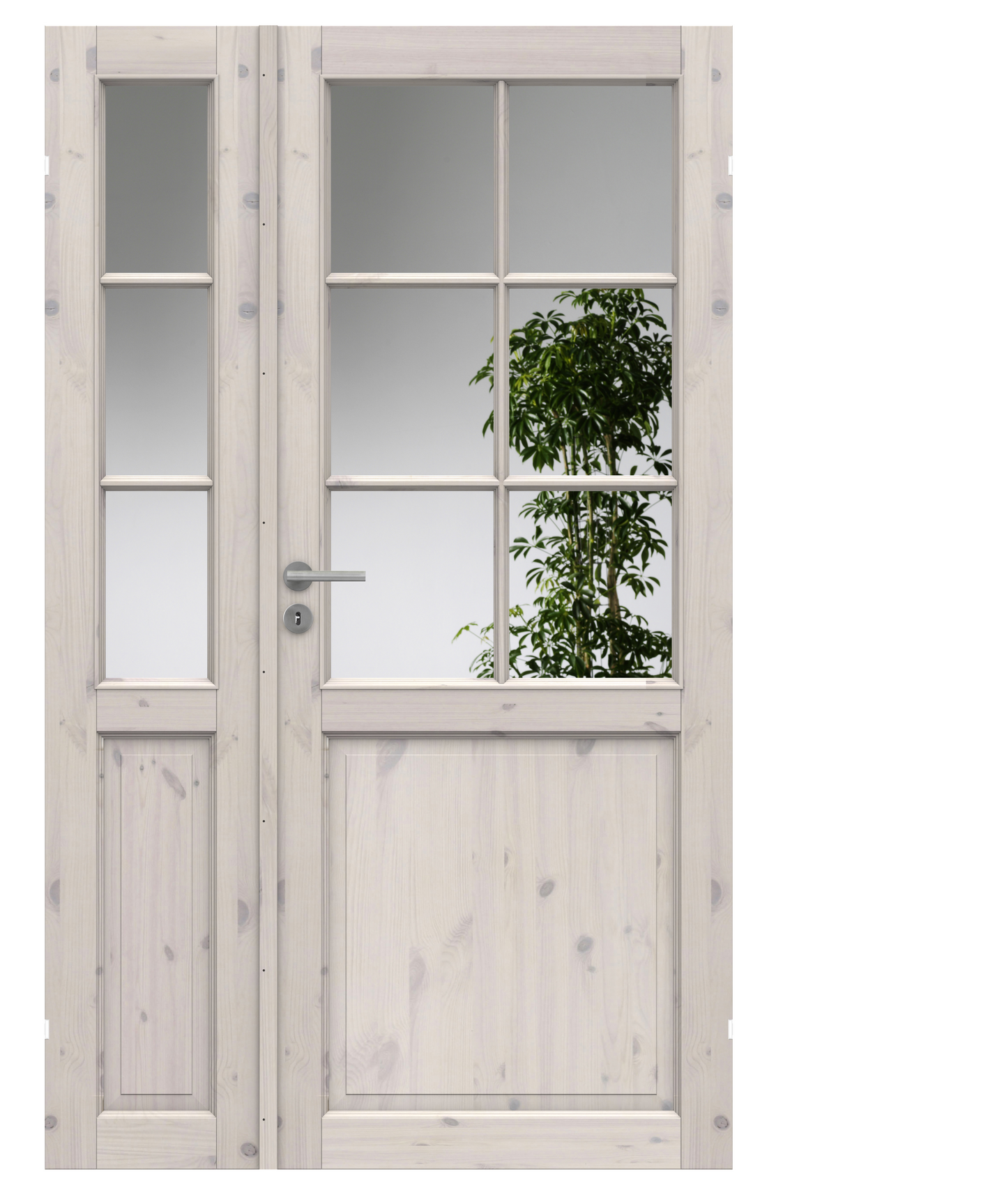 DØR SK TRADITION SP3 4X21 HVITPIGM