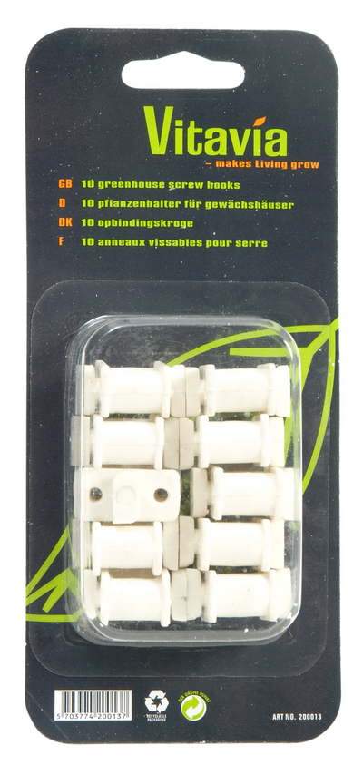 Ripustuskoukut Vitavia 10 kpl/pss