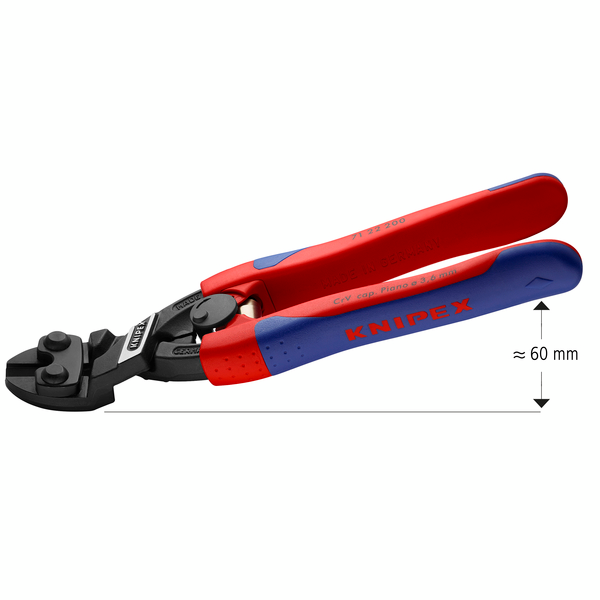 小型クリッパー ベントヘッド ばね付 (留め輪付) KNIPEX(クニペックス