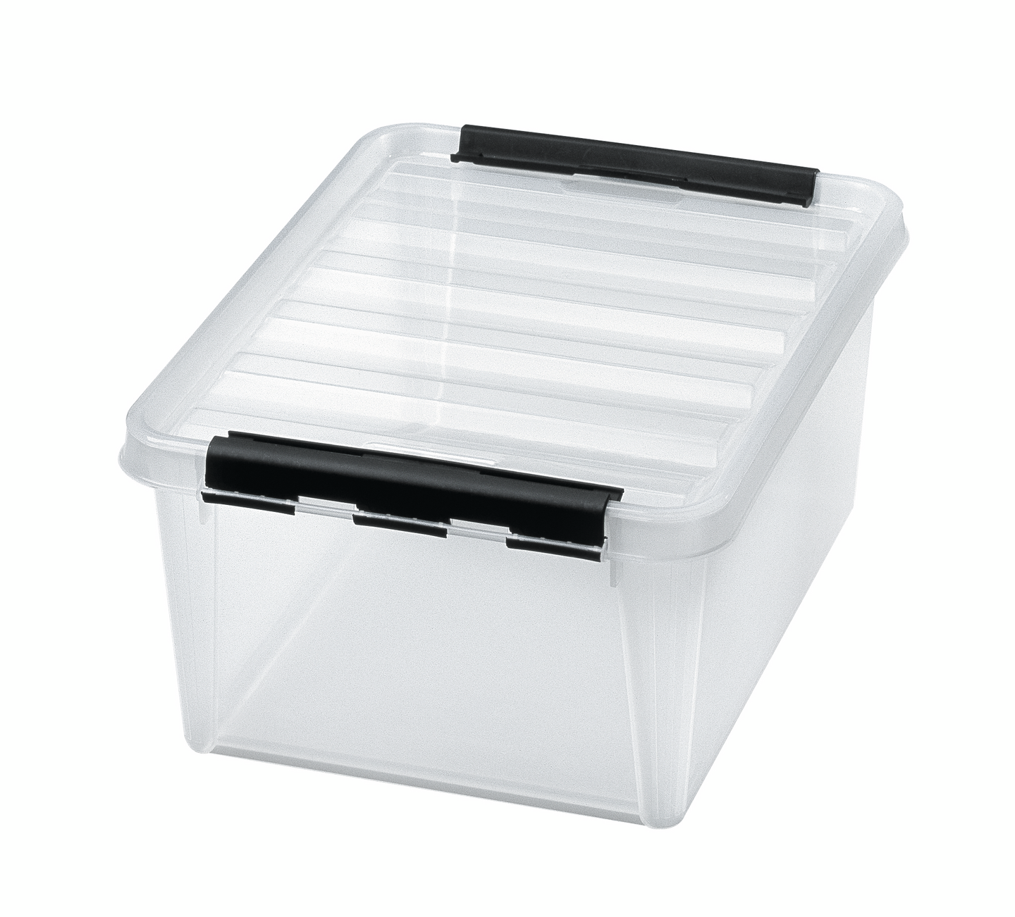 OPPBEV.BOKS M/LOKK 14 L TRANSP