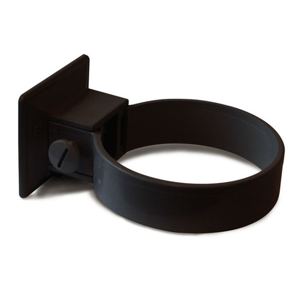 RØRKLAMMER PLAST 75MM SORT