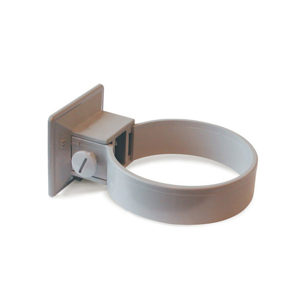 RØRKLAMMER PLAST 75MM GRÅ