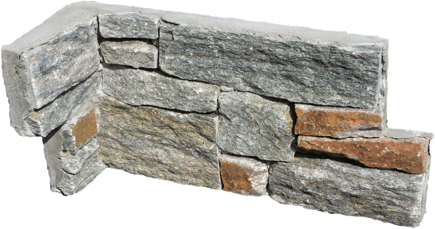 Forblendingsstein Valdres Invendig Hjørne - Stone Wall