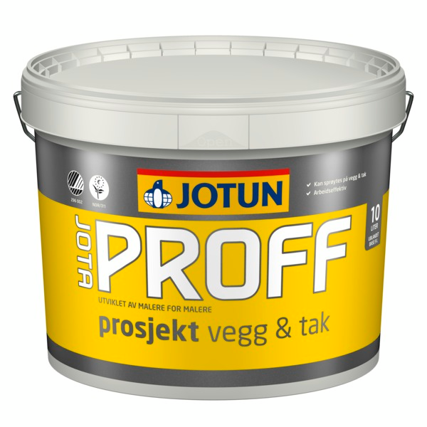 JOTAPROFF PROSJ VEGG&TAK A-BASE 9L - Jotun