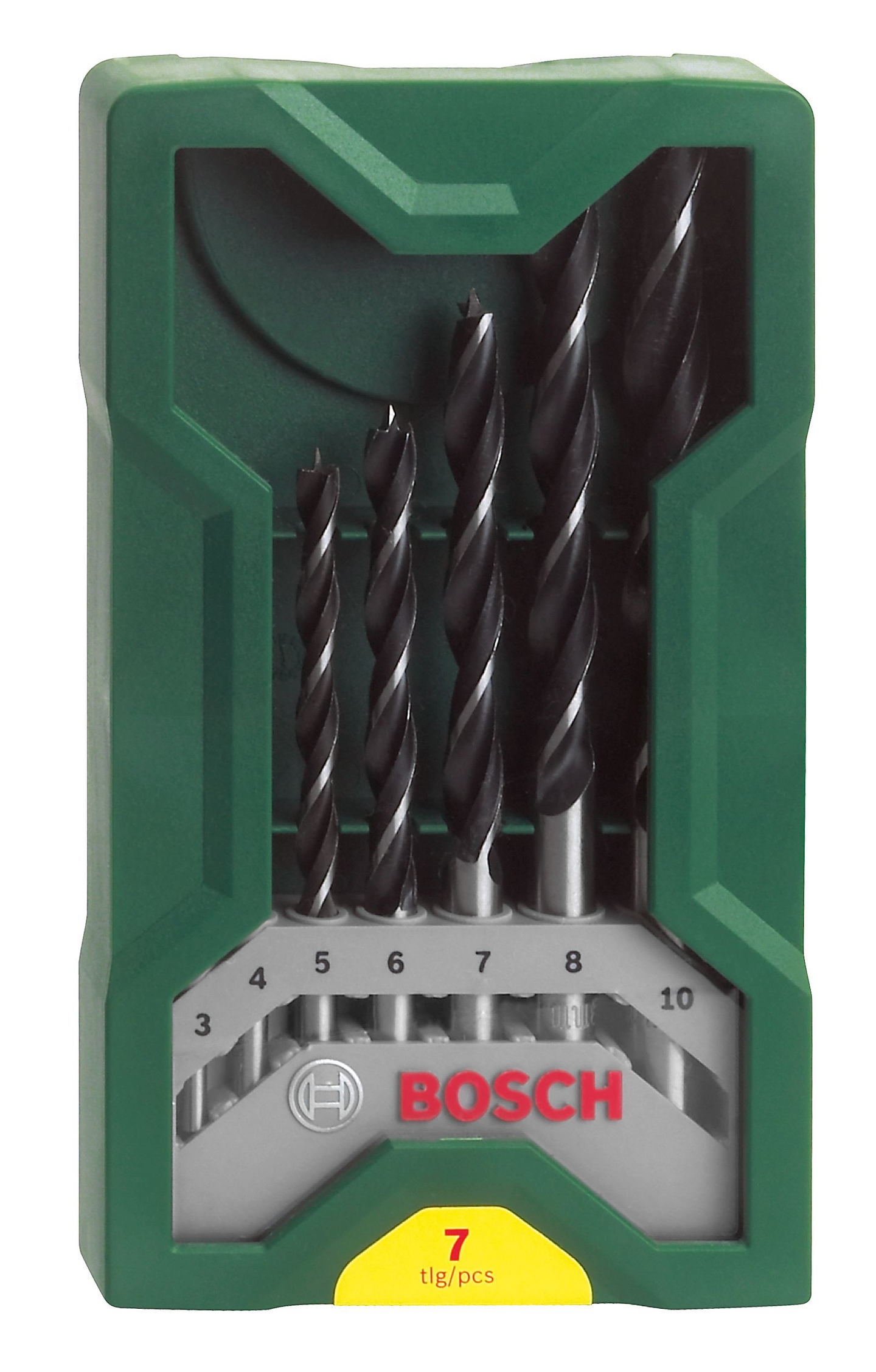 Puuporanteräsarja Bosch 7-osainen 3-10mm X-Line