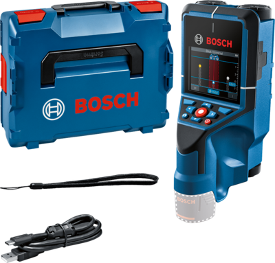 Rakenneilmaisin Bosch D-TECT 200 C 12V Solo L-BOXX