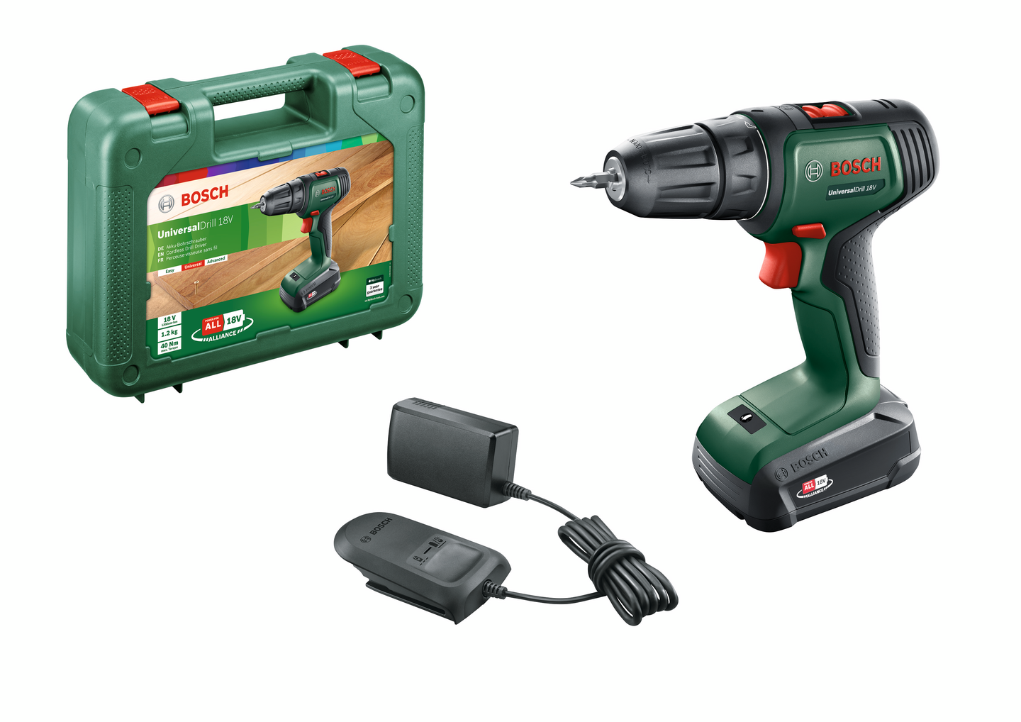 BORSKRUTREKKER UNIVERSALDRILL 18 1X