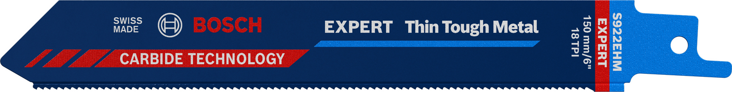 Puukkosahanterä Bosch Expert Thin Tough Metal S 922 EHM