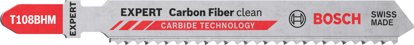 Pistosahanterä Bosch Expert Carbon Fiber Clean T 108 BHM 3kpl