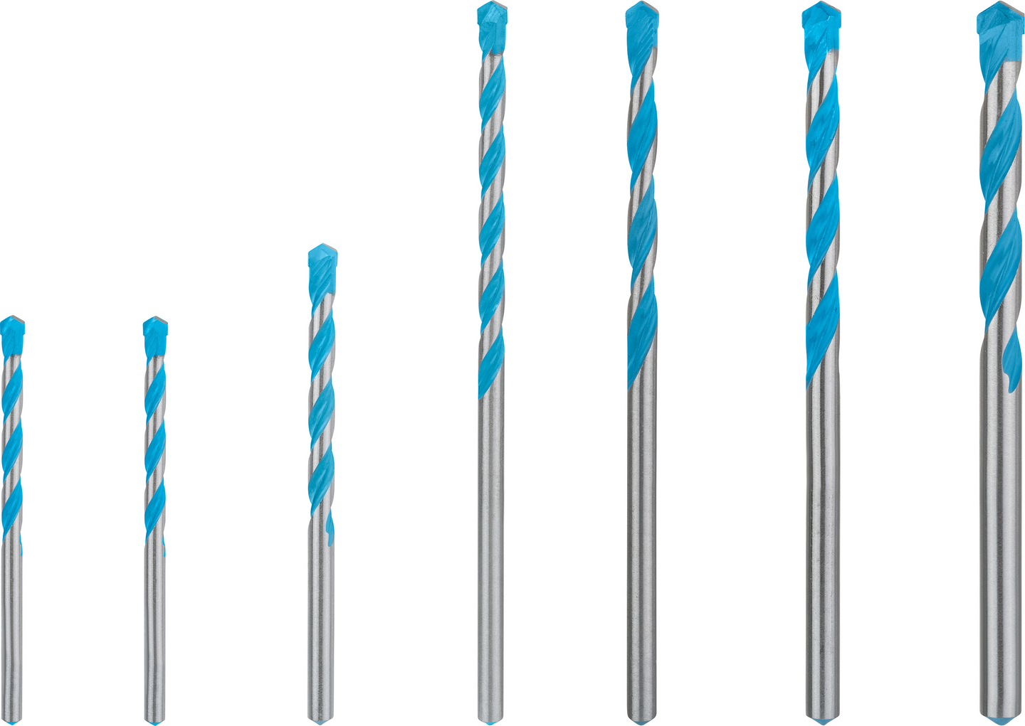 Poranteräsarja Bosch EXPERT CYL-9 MultiConstruction  5/5,5/6/6/7/8/10 mm, 7 kpl