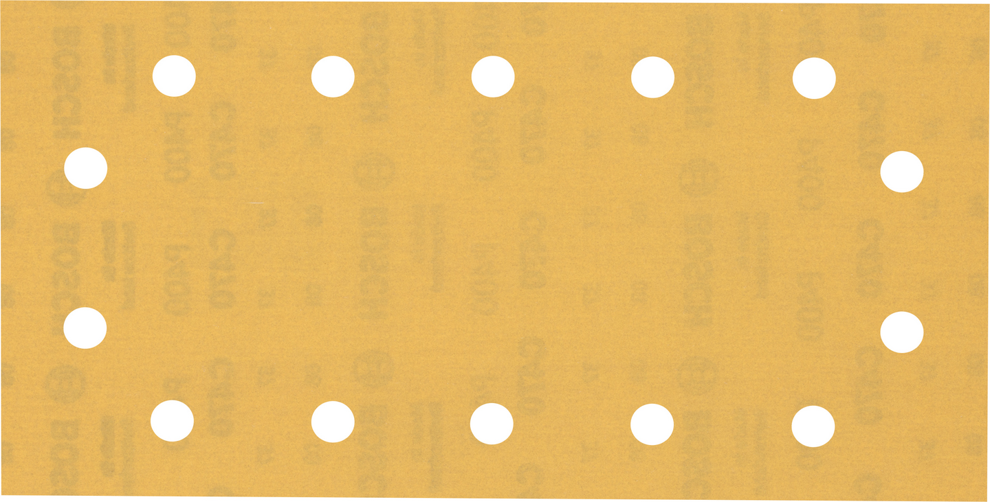 Hiomapaperi tasohiomakoneille Bosch 14-reikää EXPERT C470, 115x230mm G400, 50kpl