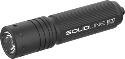 Taskulamppu Ledlenser Solidline ST1 musta 100lm paristokäyttöinen