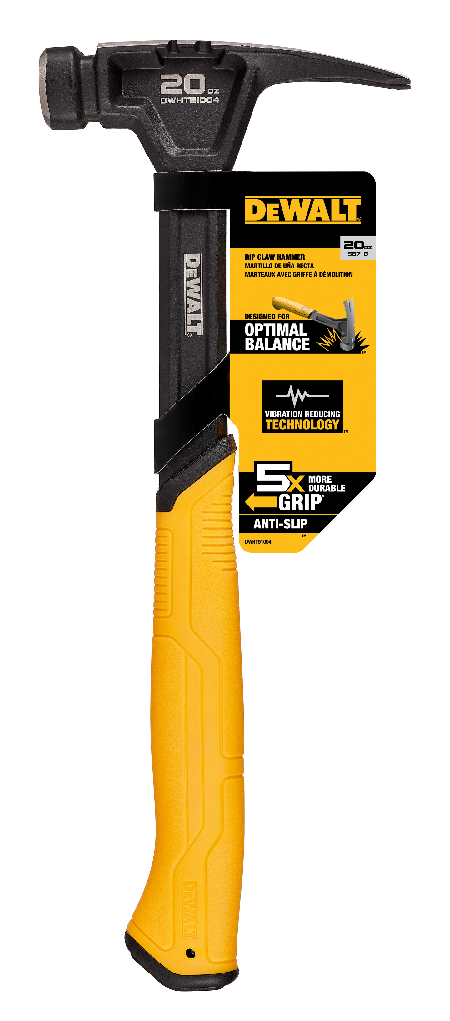 STÅLHAMMER 20OZ 567G DWHT51004