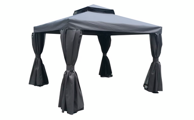 Puutarhakatos Cello Korsika 3x3m harmaa
