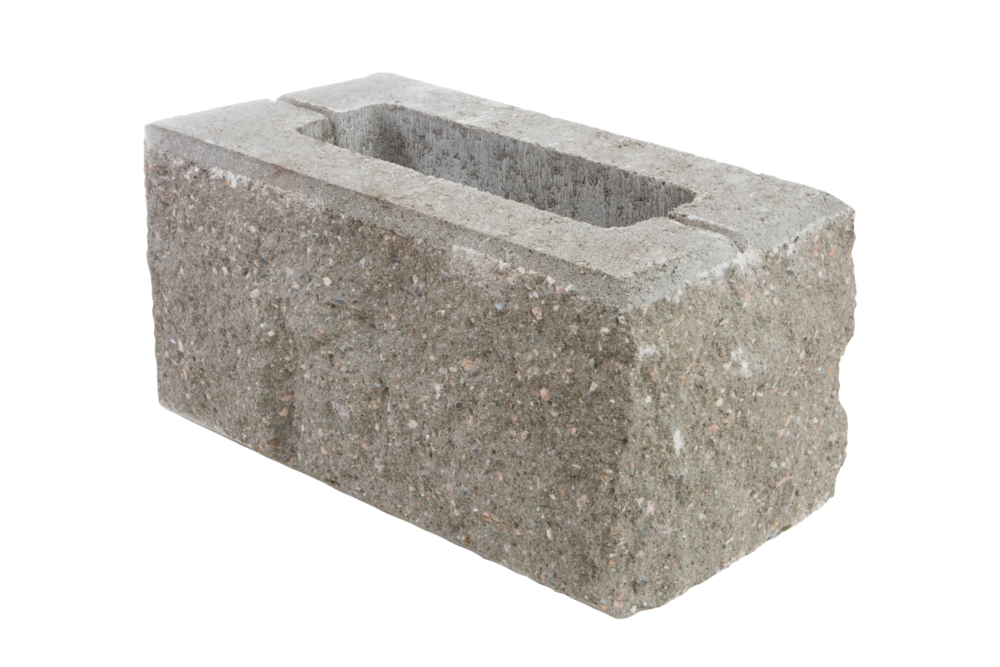 STØTTEMUR KNEKT TOPPHELLE 40X24,5X6