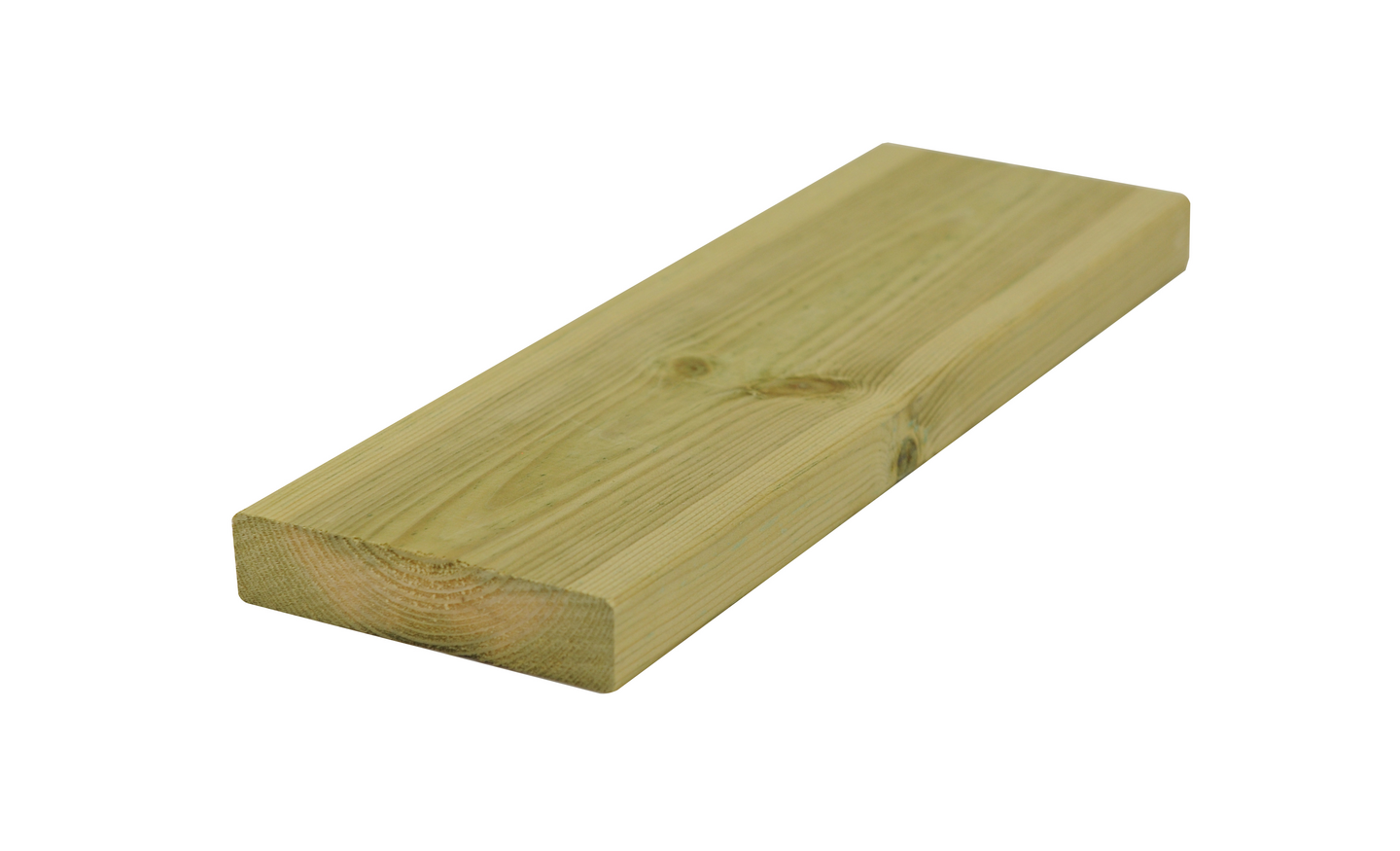 Terrassebord Rillet Duo 28x145 Furu Cu Impregnert