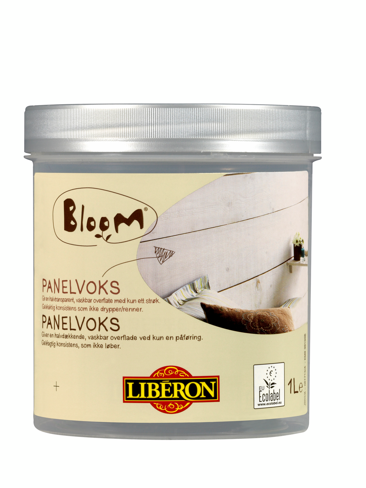 BLOOM PANELVOKS HVIT 2,5 LTR