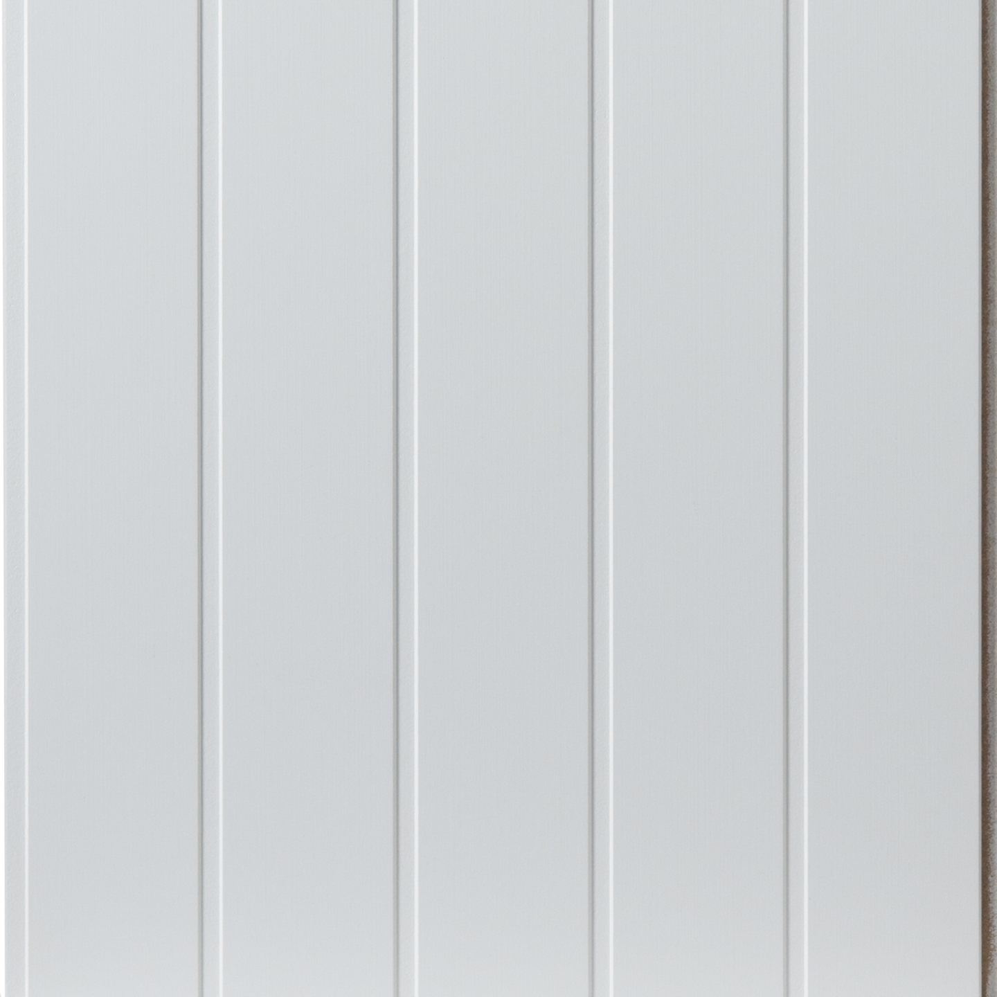 Veggplate skygge kostemalt Brilliant hvit 11x620x2390mm - Huntonit